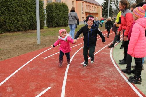 Otevření nového sportoviště na ZŠ Mrákov