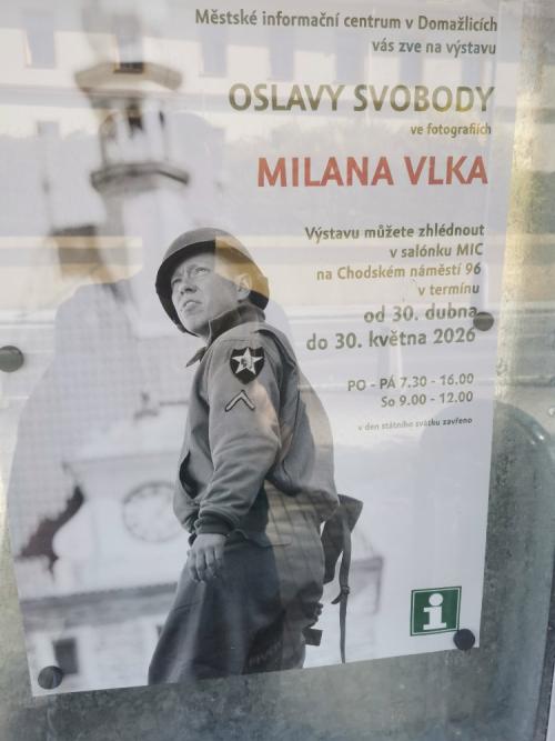Deváťáci si připomněli 81. let od osvobození Domažlic